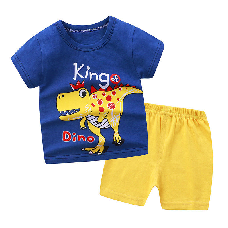 Kinder Sommer Zweiteiler – T-Shirt & Shorts aus Baumwolle