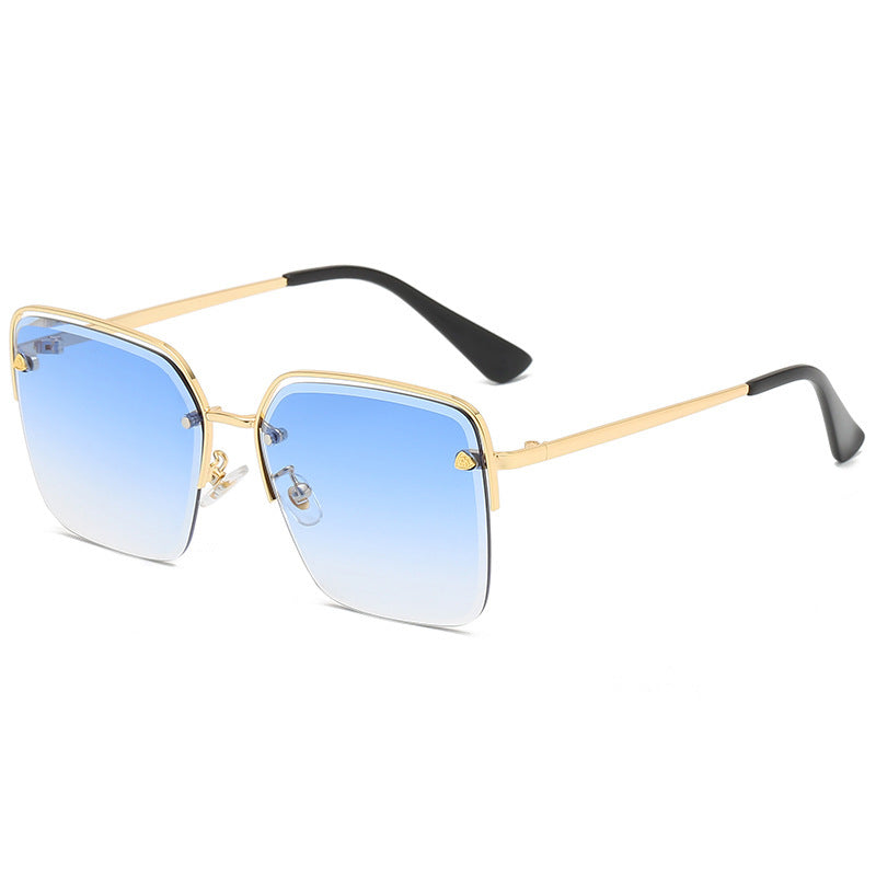 Personality Trend Sonnenbrille – Sommerliche Mode mit Zwei-Farben-Gradient-Linsen