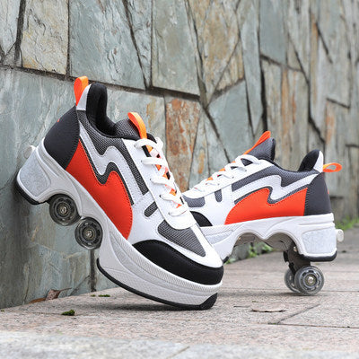 Kinder-Heelys mit Atmungsaktivität – Single & Double Roller Skates