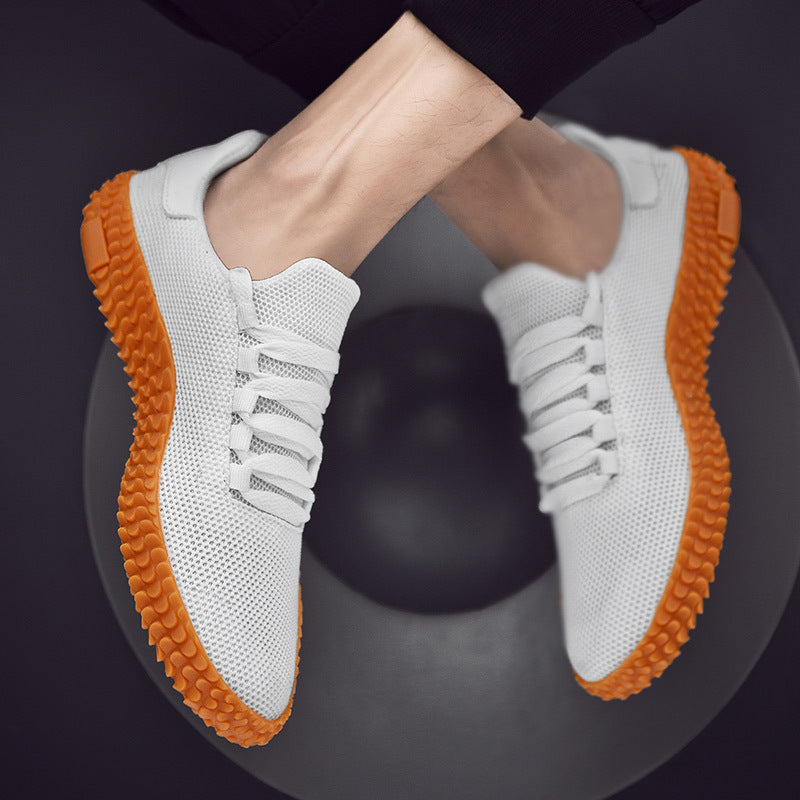 Frühling und Sommer Fliegende Gewebte Freizeitschuhe – Herren Sneakers im Forrest Gump-Stil