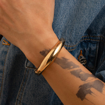 Metallarmband für Herren – Hip-Hop-Stil mit individuellem Design