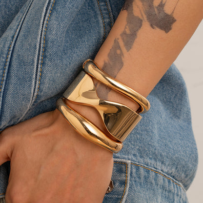 Metallarmband für Herren – Hip-Hop-Stil mit individuellem Design