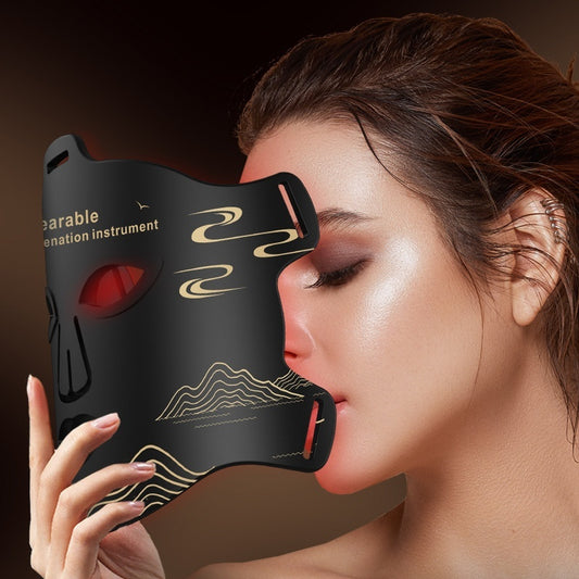 LED-Infrarot-Phototherapie-Gesichtsmaske