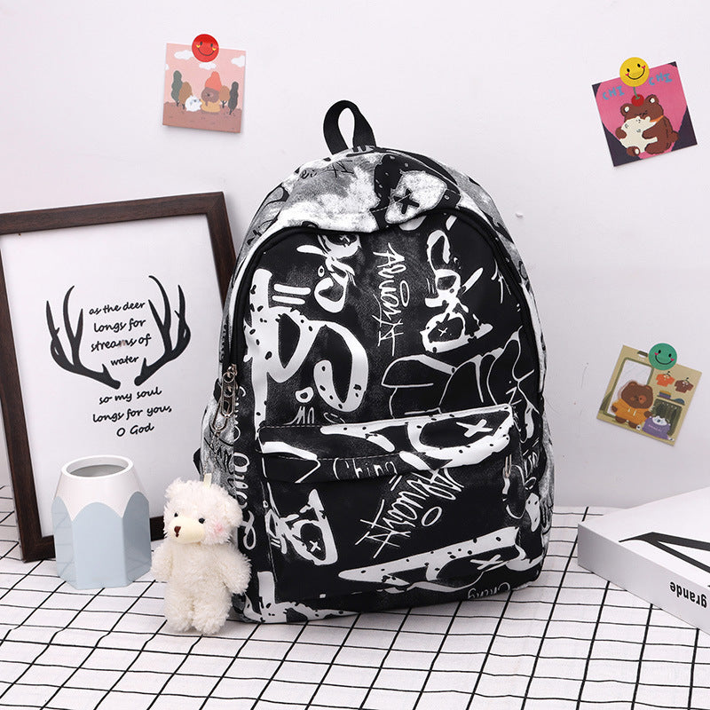 Modischer Graffiti-Rucksack