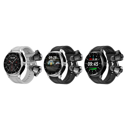 GT66 Smartwatch &amp; TWS 2-in-1 mit Bluetooth HD-Sprachanruf