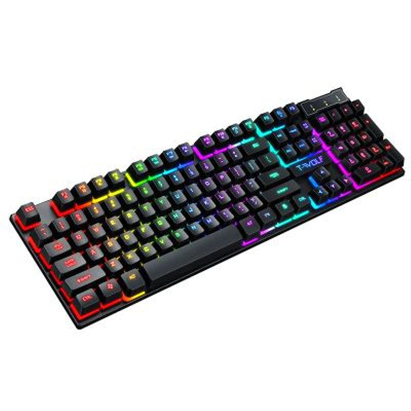 Gaming USB Luminous Wired Keyboard - Floating Manipulator