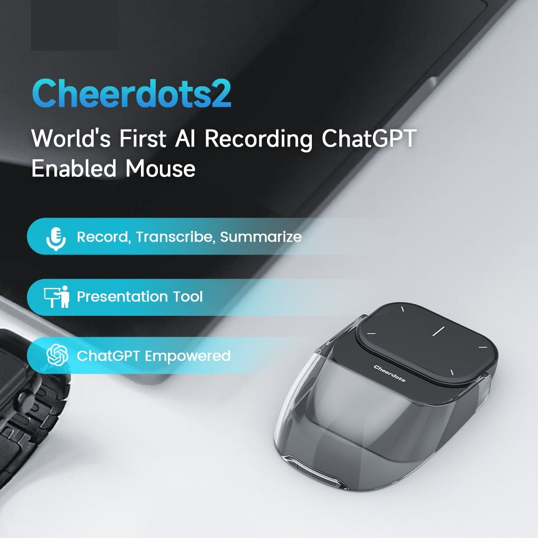 Smart Split Air Mouse – Kabellose Maus mit Touch-Steuerung & Laserpointer