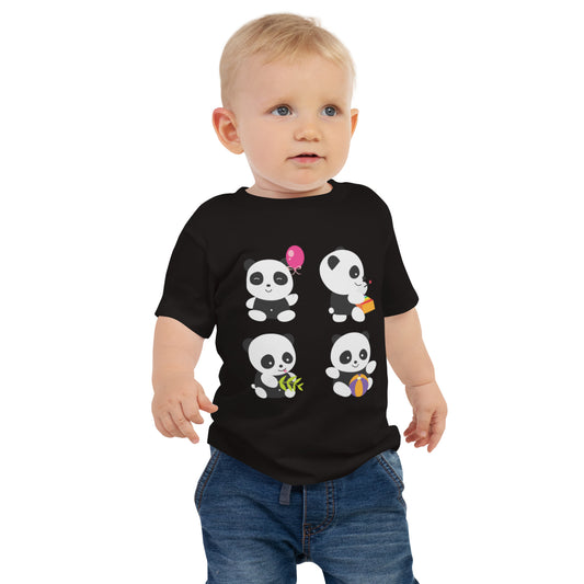 Panda-Party Baby-T-Shirt