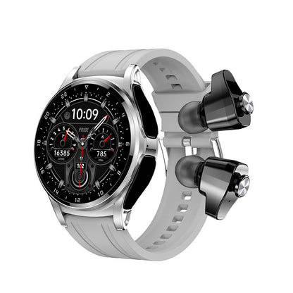 GT66 Smartwatch &amp; TWS 2-in-1 mit Bluetooth HD-Sprachanruf