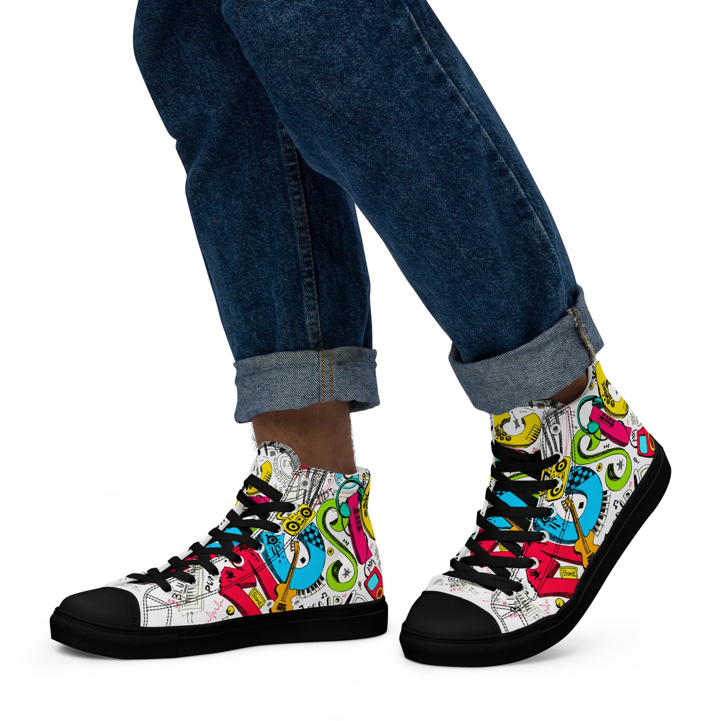 Rock dein Leben High-Top Leinenschuhe für Herren