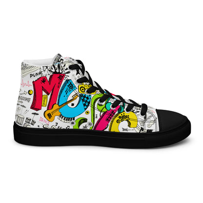 Rock dein Leben High-Top Leinenschuhe für Herren