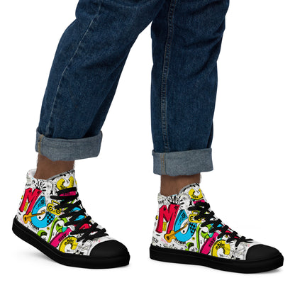 Rock dein Leben High-Top Leinenschuhe für Herren