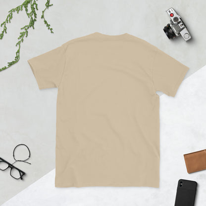 Kurzärmeliges Unisex-T-Shirt mit kraftvollem Design