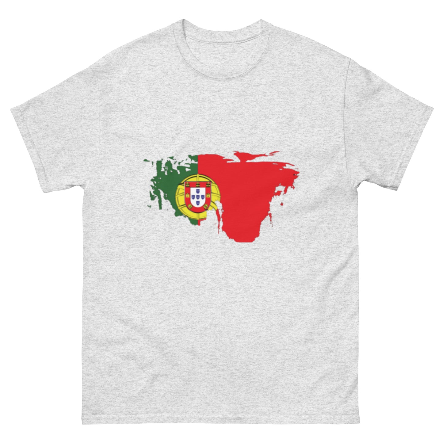 Azeitão-Style Portugiesischer Flagge Klassisches Unisex T-Shirt