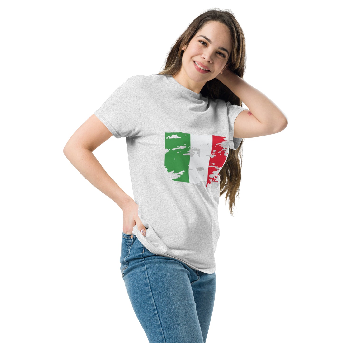 Italia in mio cuore Klassisches Unisex T-Shirt