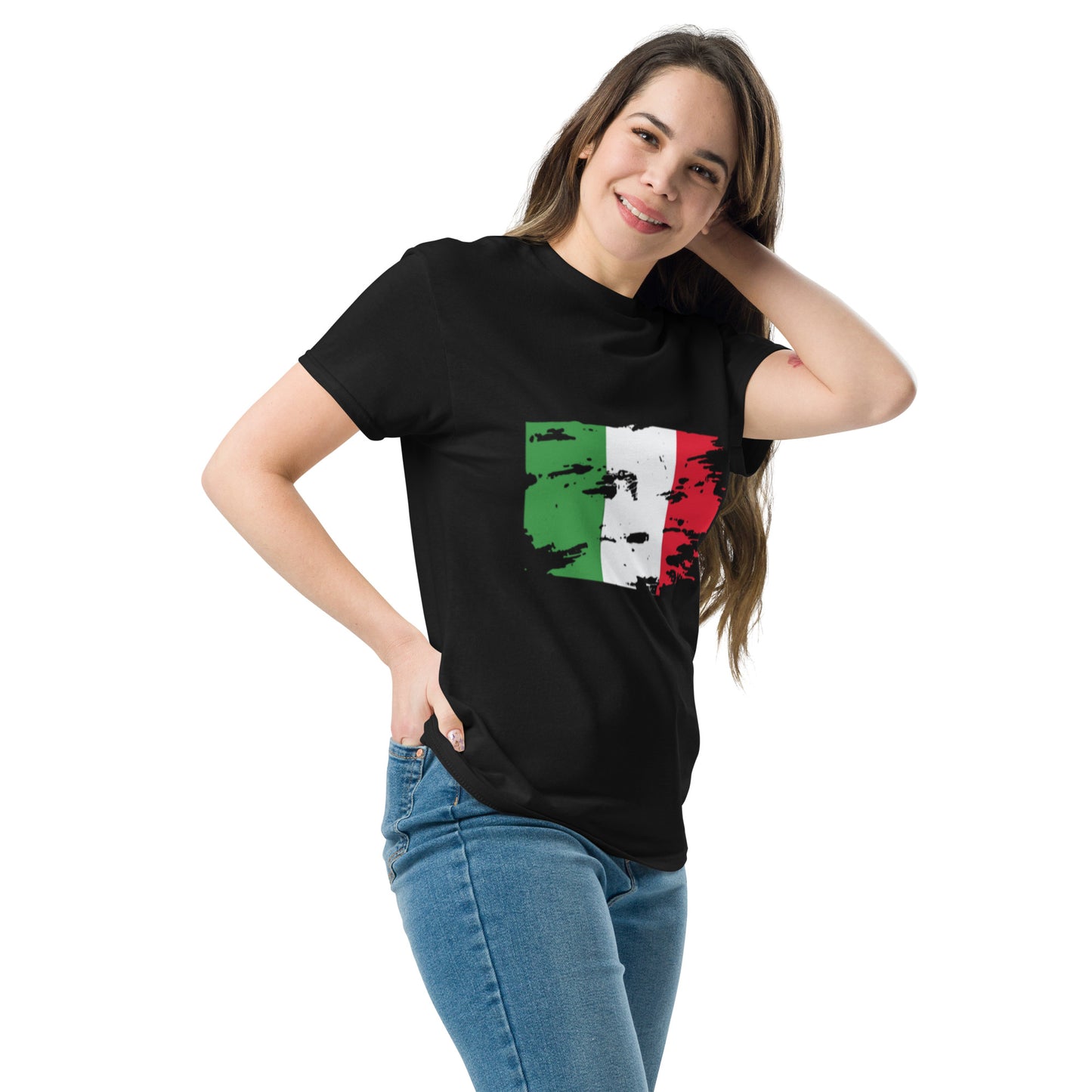 Italia in mio cuore Klassisches Unisex T-Shirt