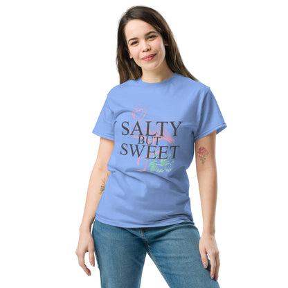 Salty But Sweet Flamingo Unisex Klassisches T-Shirt