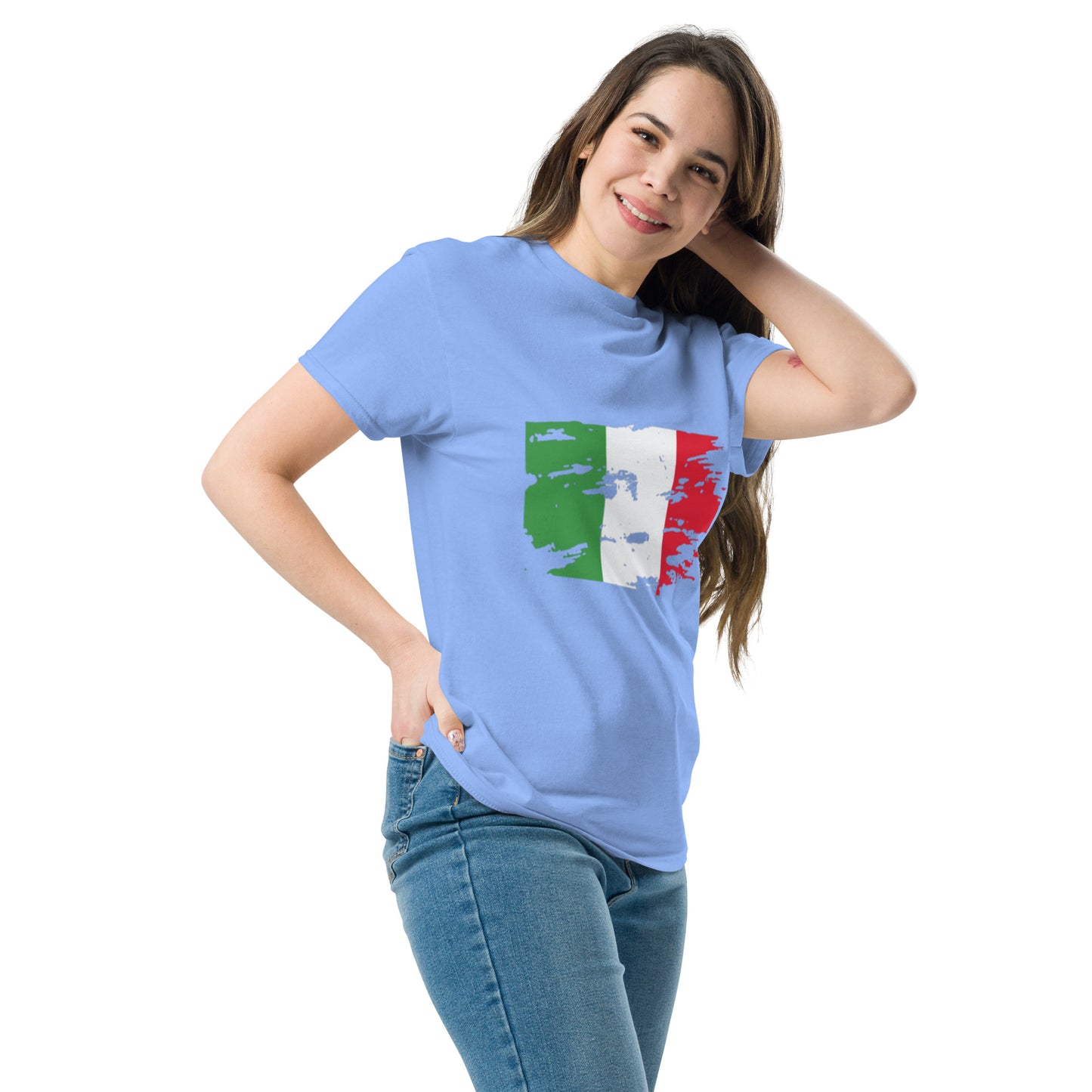 Italia in mio cuore Klassisches Unisex T-Shirt