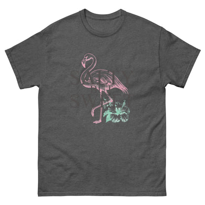 Salty But Sweet Flamingo Unisex Klassisches T-Shirt