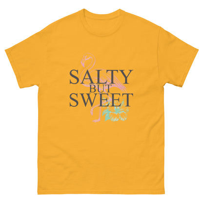 Salty But Sweet Flamingo Unisex Klassisches T-Shirt