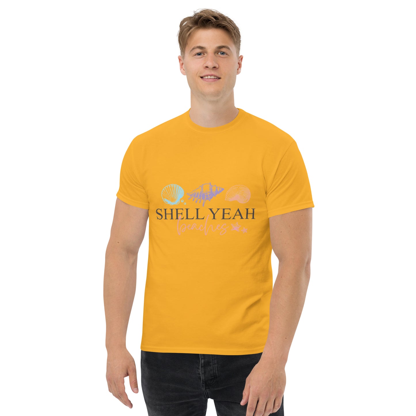 Shell Yeah, Beaches Klassisches Unisex T-Shirt