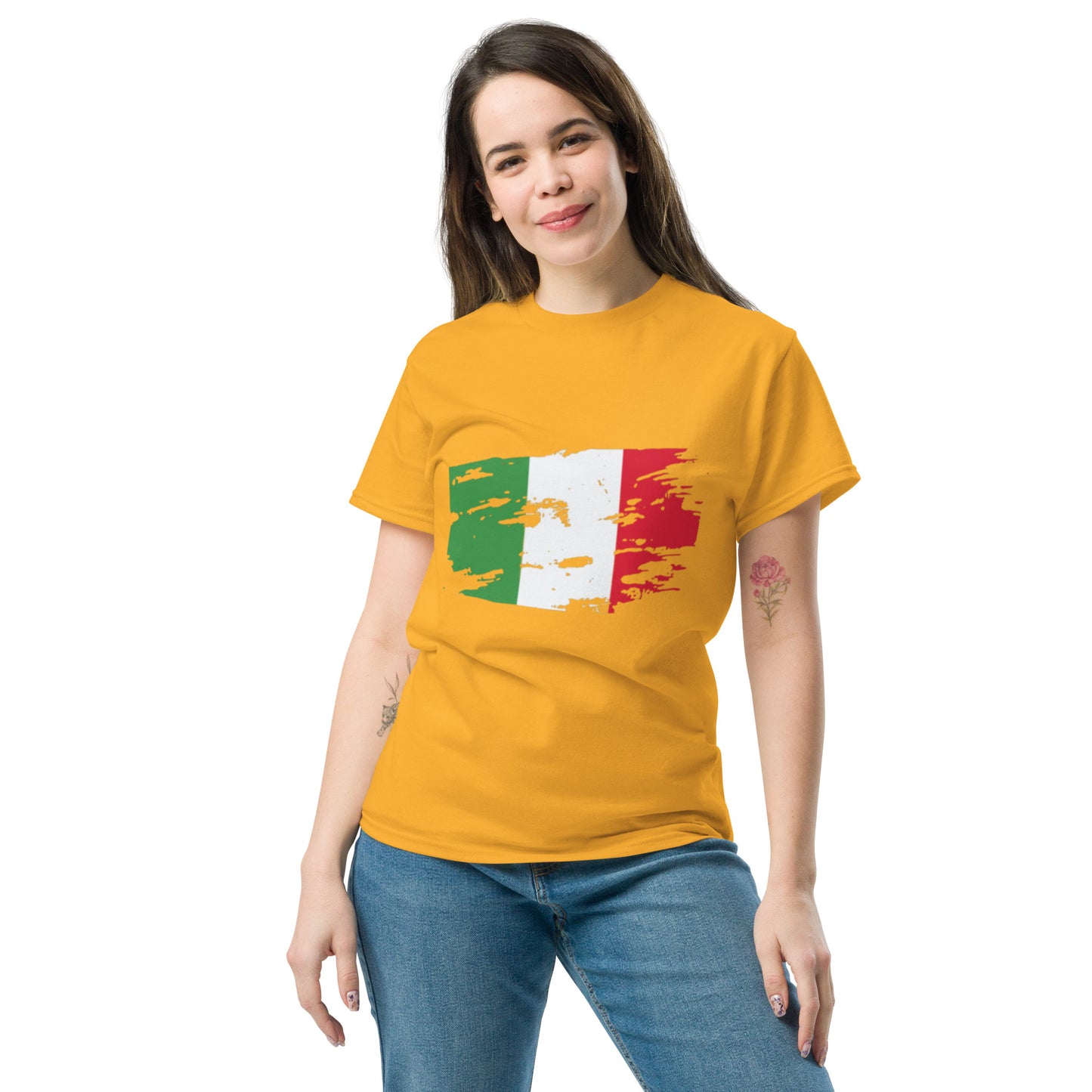 Italia in mio cuore Klassisches Unisex T-Shirt