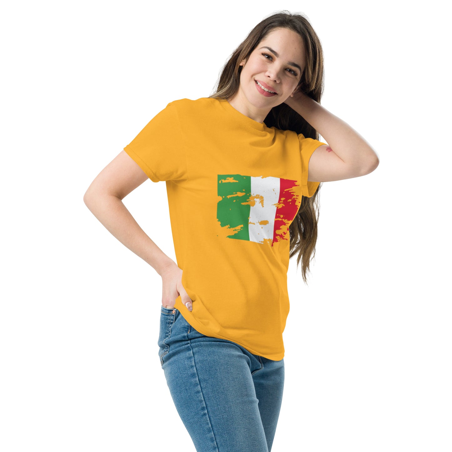 Italia in mio cuore Klassisches Unisex T-Shirt