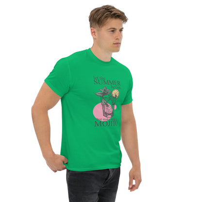 Let the Summer Be Gin, But Make Mine a Mojito Unisex Klassisches T-Shirt