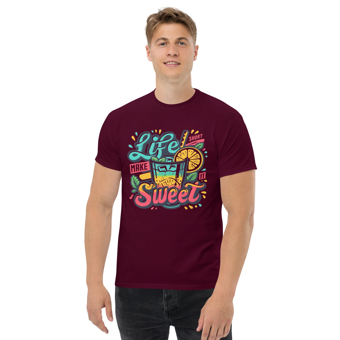 Life is Short, Make it Sweet Unisex Klassisches T-Shirt