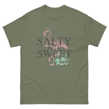 Salty But Sweet Flamingo Unisex Klassisches T-Shirt