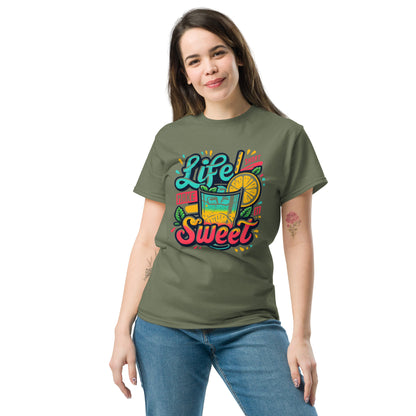 Life is Short, Make it Sweet Unisex Klassisches T-Shirt