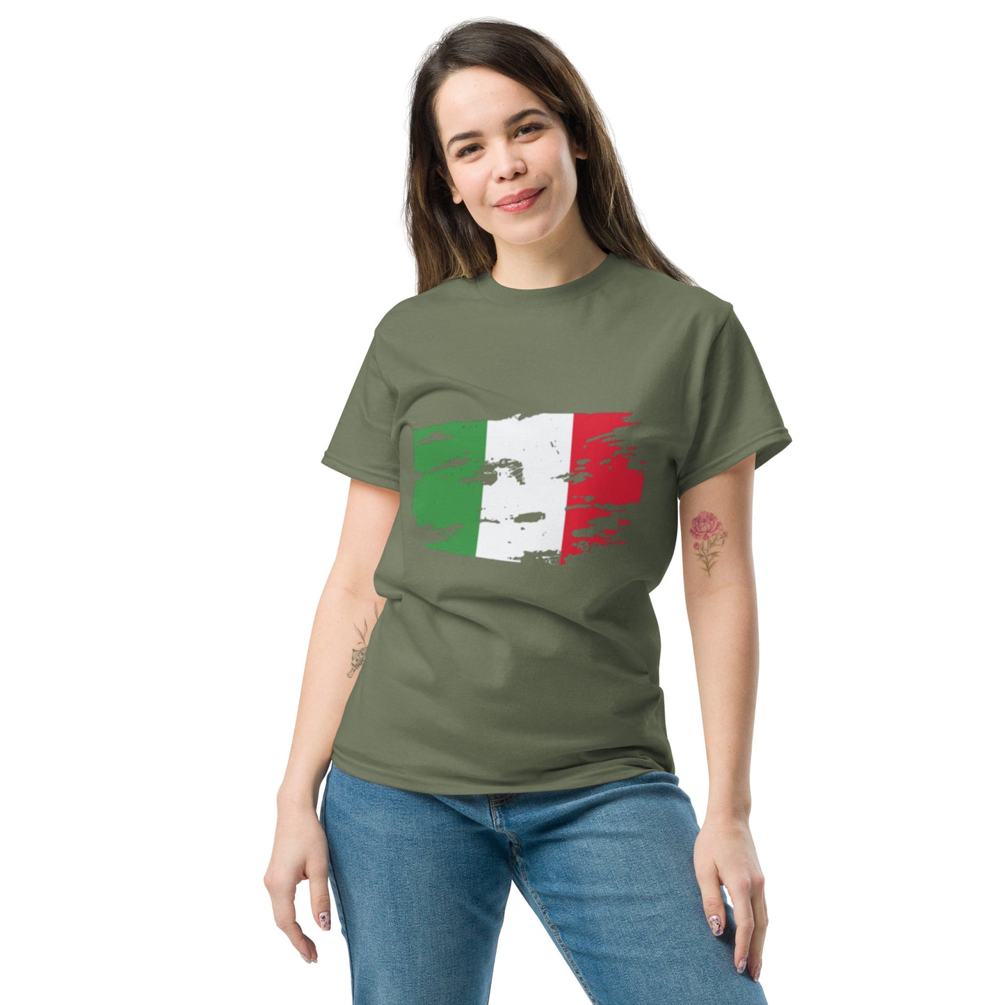 Italia in mio cuore Klassisches Unisex T-Shirt