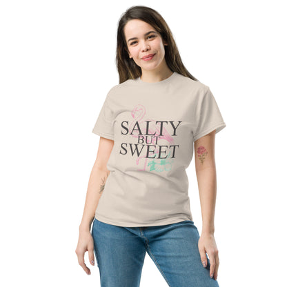 Salty But Sweet Flamingo Unisex Klassisches T-Shirt