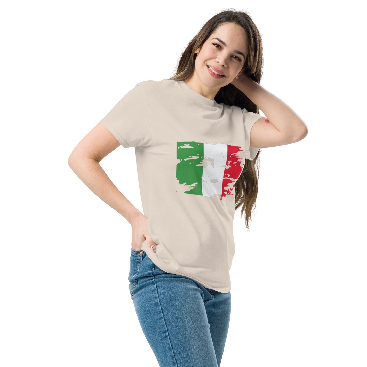 Italia in mio cuore Klassisches Unisex T-Shirt