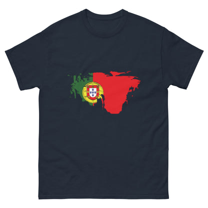 Azeitão-Style Portugiesischer Flagge Klassisches Unisex T-Shirt