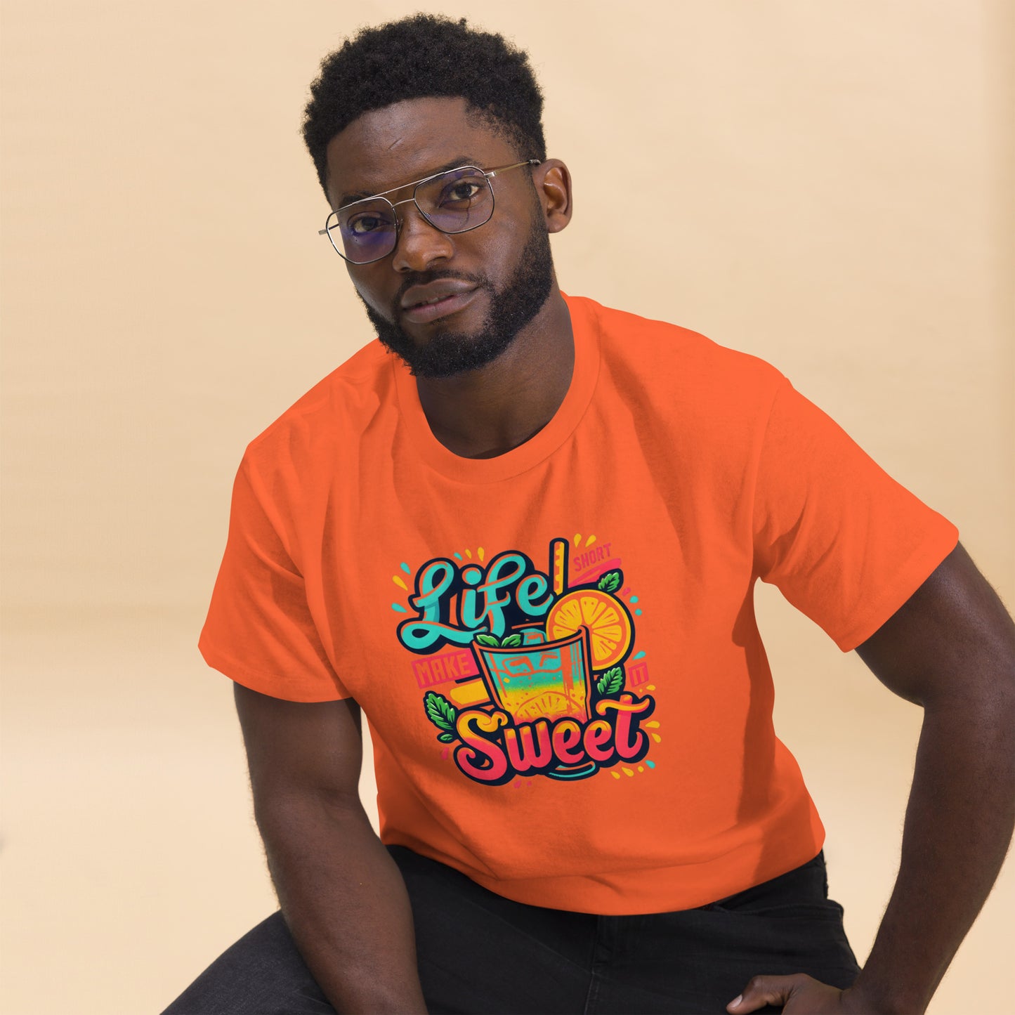 Life is Short, Make it Sweet Unisex Klassisches T-Shirt