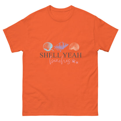 Shell Yeah, Beaches Klassisches Unisex T-Shirt