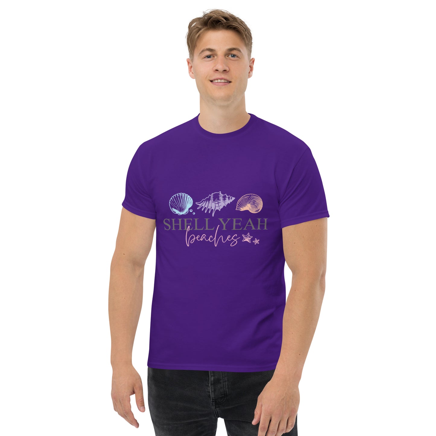 Shell Yeah, Beaches Klassisches Unisex T-Shirt