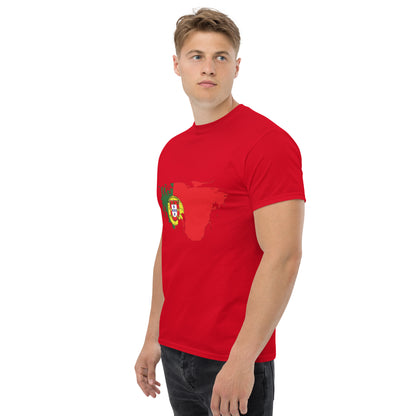 Azeitão-Style Portugiesischer Flagge Klassisches Unisex T-Shirt