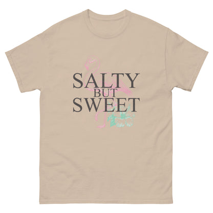 Salty But Sweet Flamingo Unisex Klassisches T-Shirt