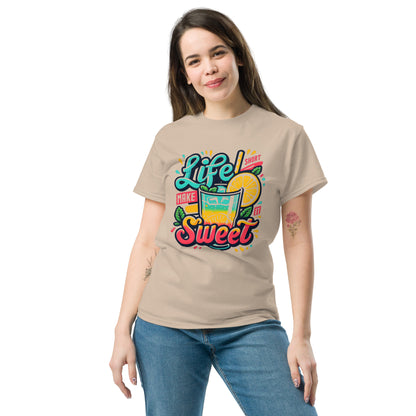 Life is Short, Make it Sweet Unisex Klassisches T-Shirt