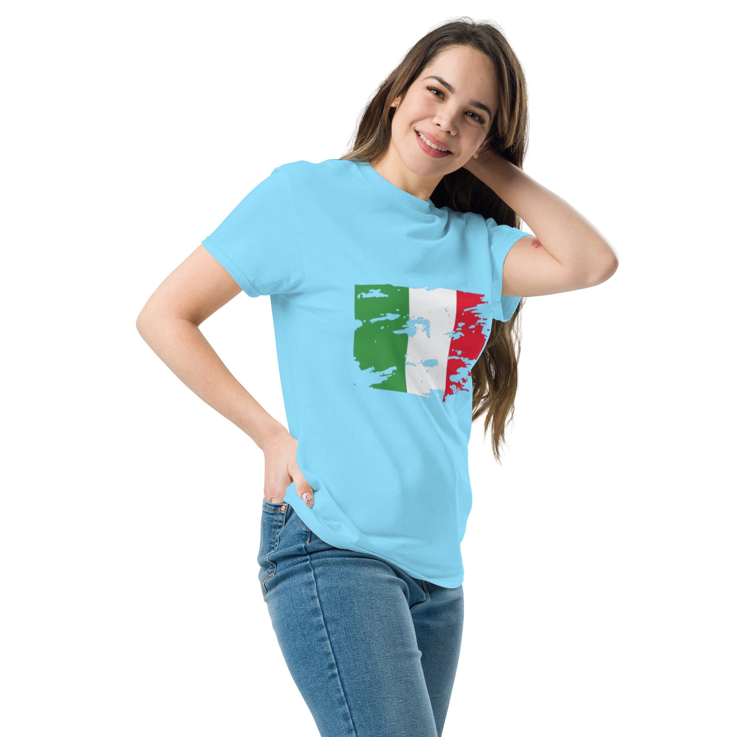 Italia in mio cuore Klassisches Unisex T-Shirt