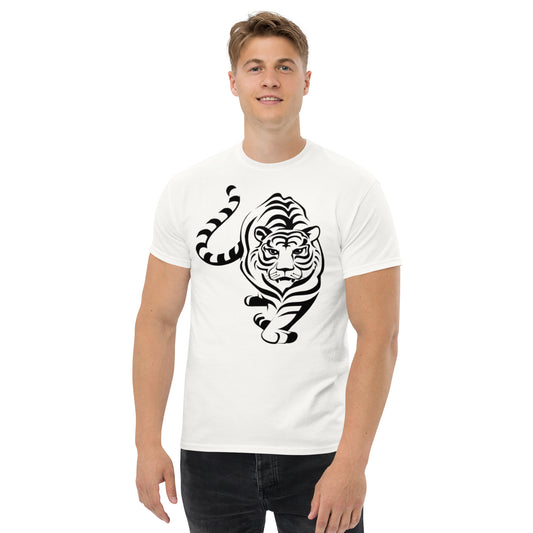 Tiger Design Unisex Klassisches T-Shirt – Stärke und Eleganz in einem einzigartigen Design