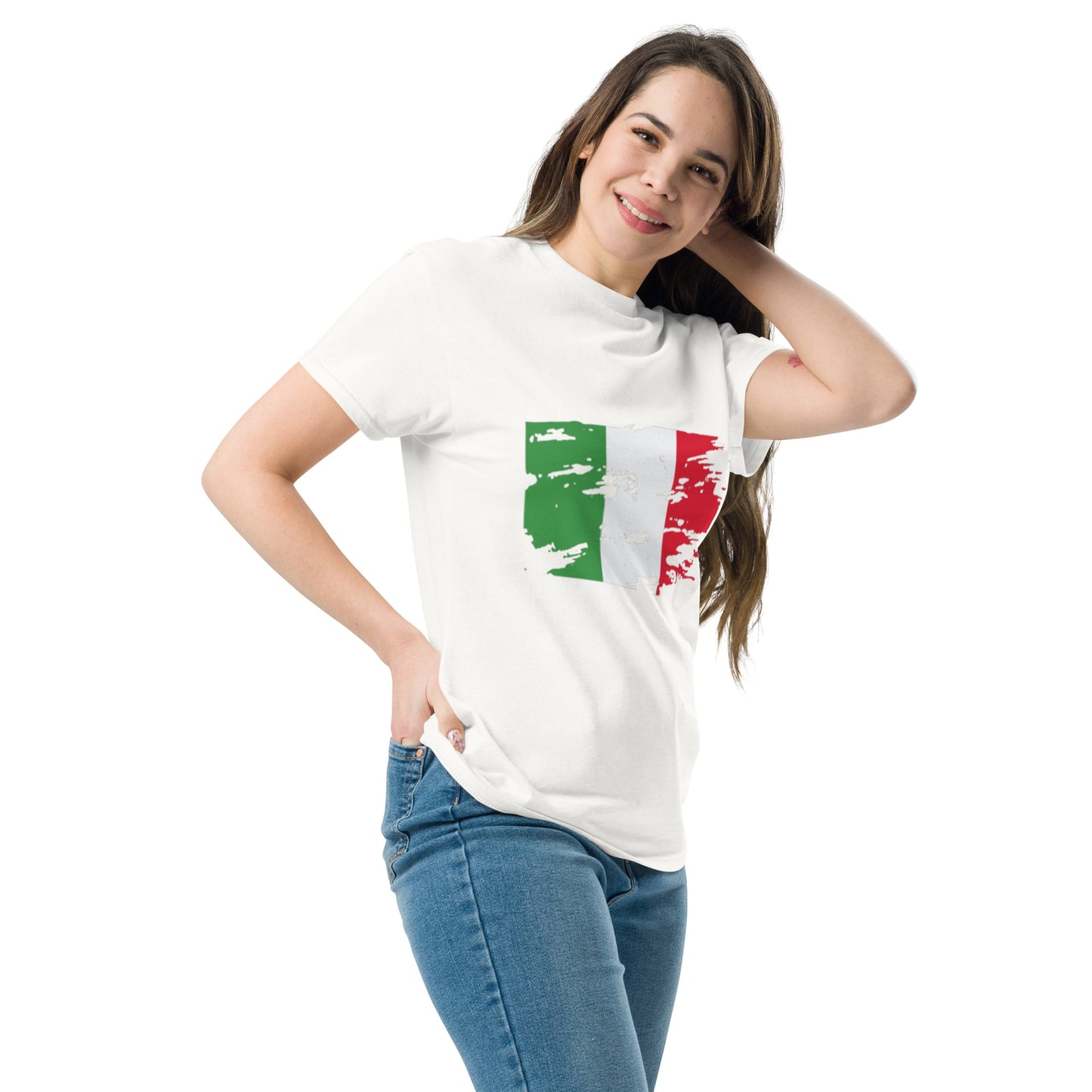 Italia in mio cuore Klassisches Unisex T-Shirt