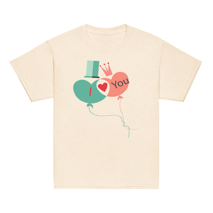 Herzlichst, Luftballonliebe, Liebesbotschaft Klassisches T-Shirt für Jugendliche