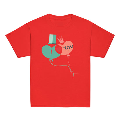 Herzlichst, Luftballonliebe, Liebesbotschaft Klassisches T-Shirt für Jugendliche