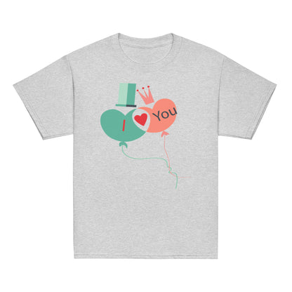 Herzlichst, Luftballonliebe, Liebesbotschaft Klassisches T-Shirt für Jugendliche